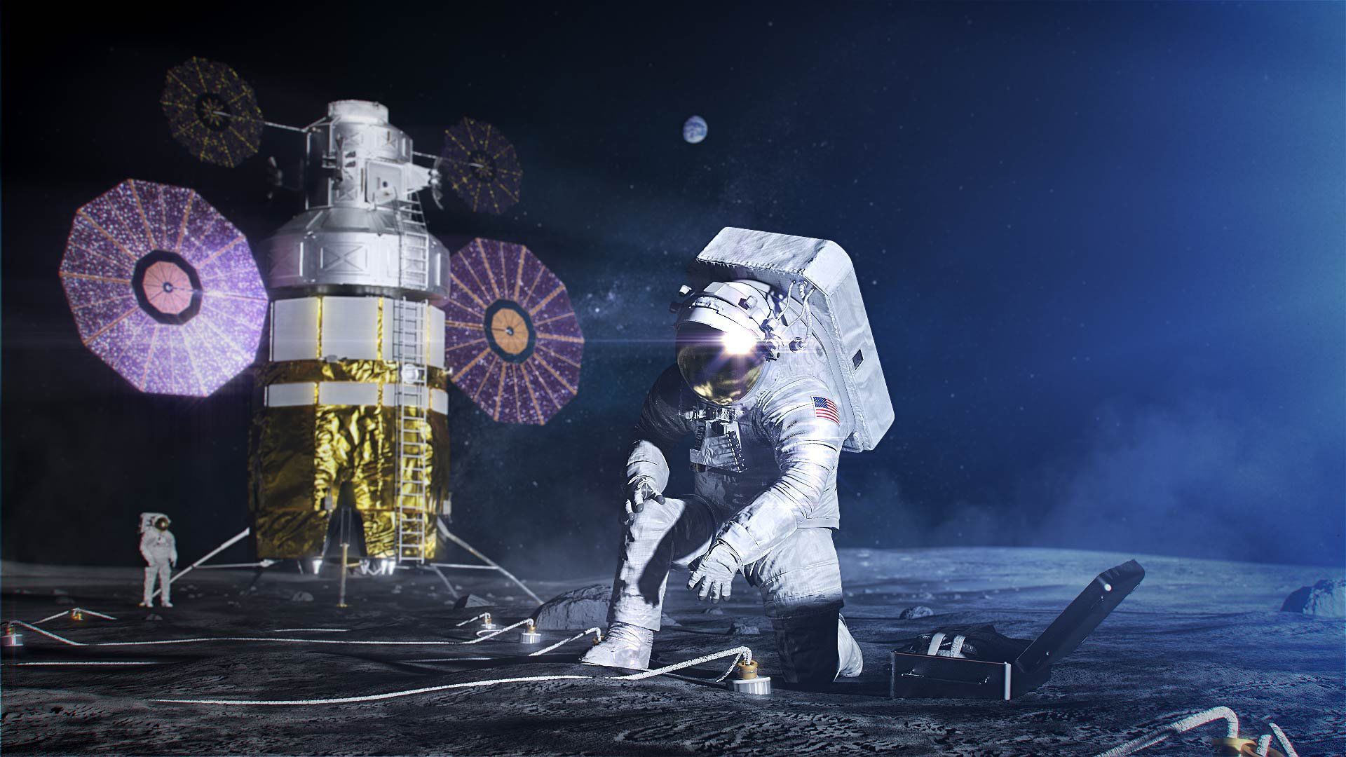 Space Suit Rendering